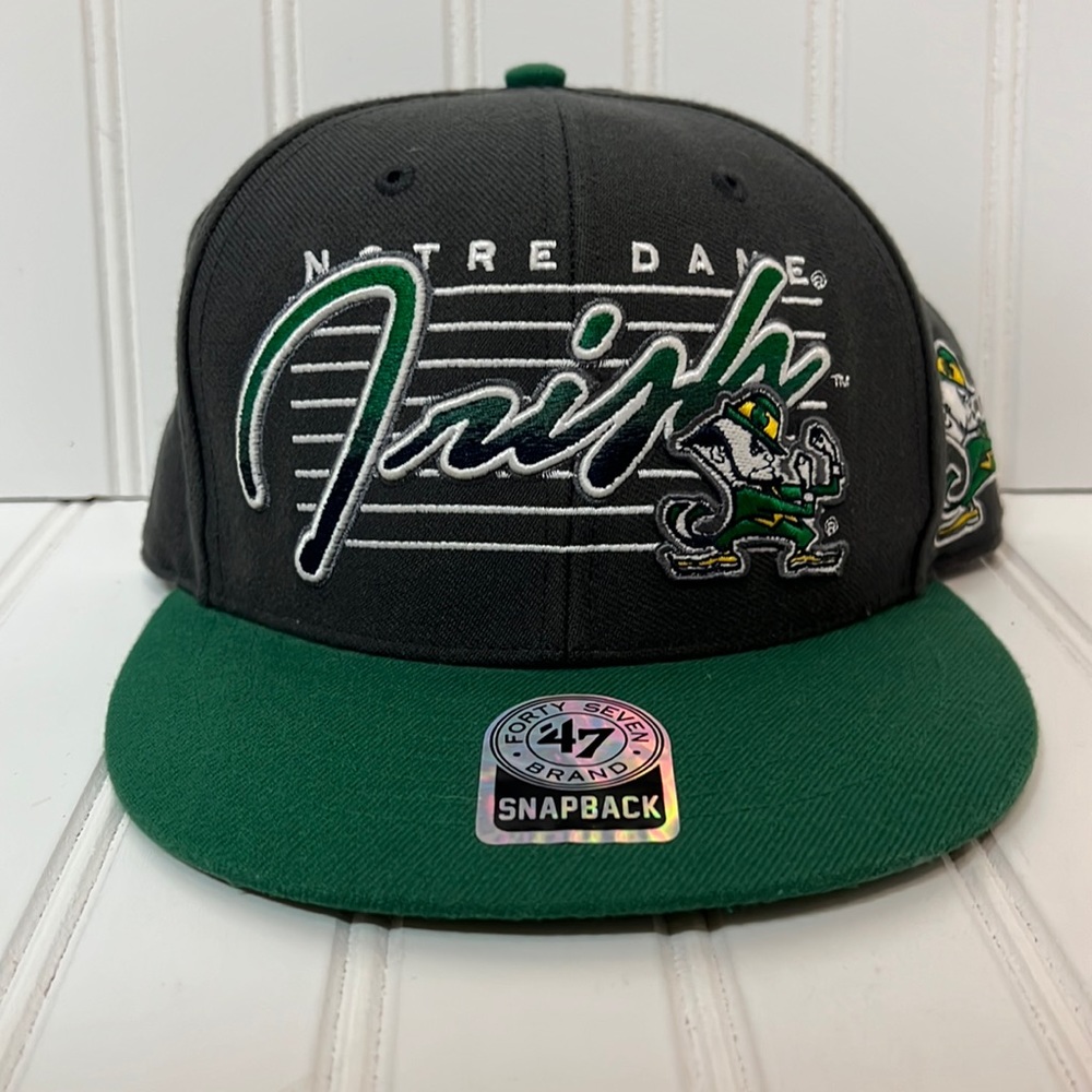 Vintage Forty Seven Brand | Notre Dame SnapBack Hat | OS